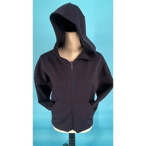 Lululemon Jacket Adult 10?Full Zip Pockets Hooded Running Outdoor Womens Flaws